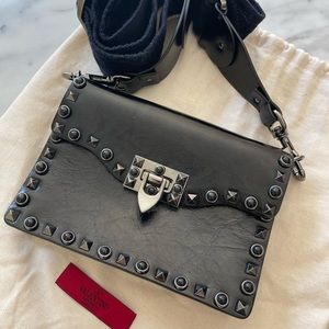 Valentino crossbody studded leather purse - brand new!!